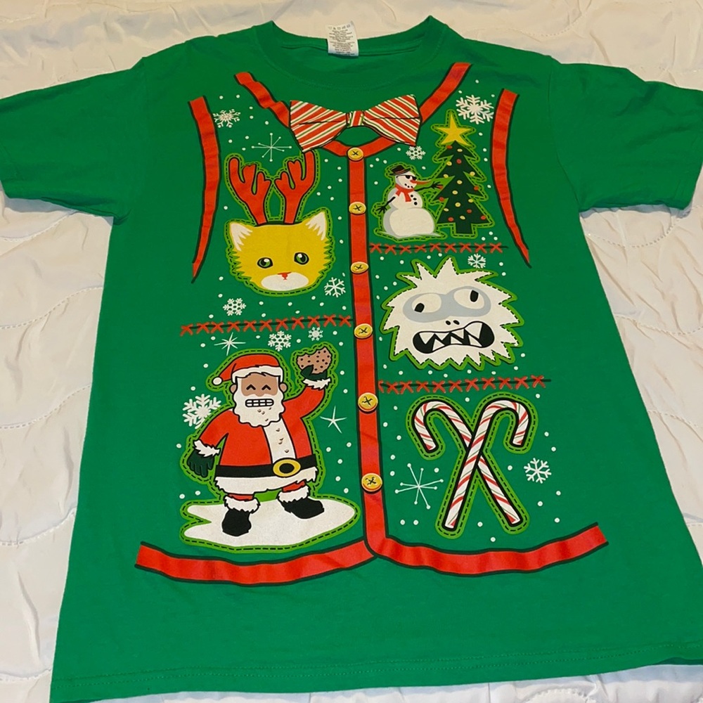Dec. 25th brand ugly Christmas t-shirt